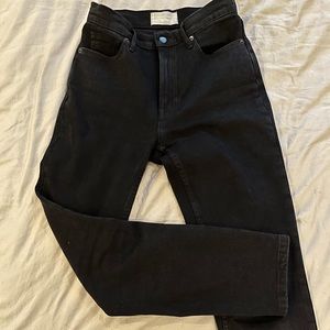 Everlane black wash Original Cheeky Jean
